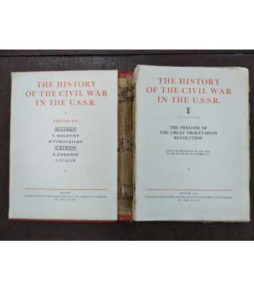 The history of the civil war in the U.S.S.R. Vol.1