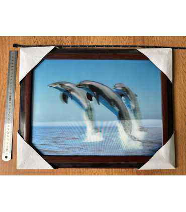 3D картина "дельфины"