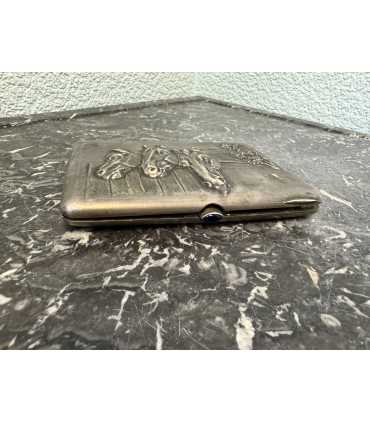 Портсигар "три коня"