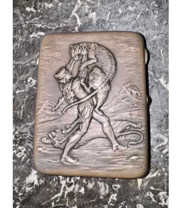 Портсигар "Витязь в тигриной шкуре"