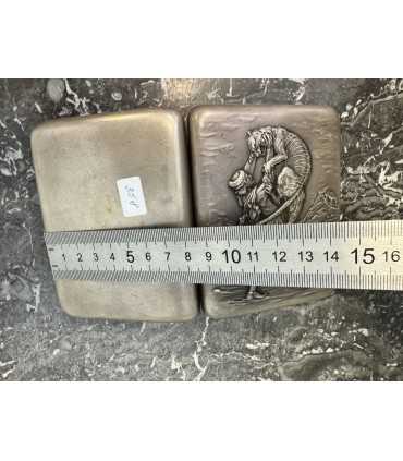 Портсигар "Витязь в тигриной шкуре"