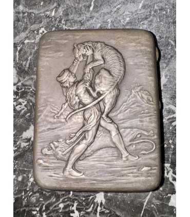 Портсигар "Витязь в тигриной шкуре"