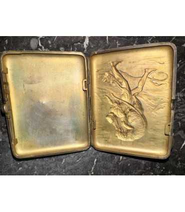 Портсигар "Витязь в тигриной шкуре"