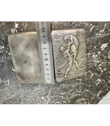 Портсигар "Витязь в тигриной шкуре"