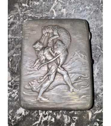 Портсигар "Витязь в тигриной шкуре"