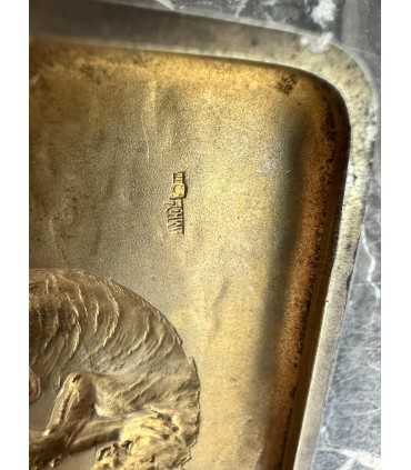 Портсигар "Витязь в тигриной шкуре"