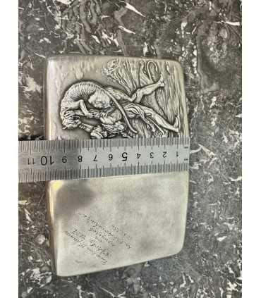 Портсигар "Витязь в тигриной шкуре"