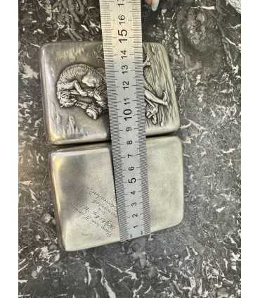 Портсигар "Витязь в тигриной шкуре"