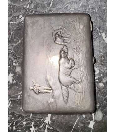 Портсигар "Охота "