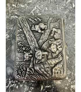 Портсигар "Медведи"