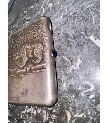 Портсигар "Медведь"