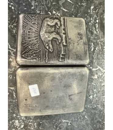 Портсигар "Медведь"