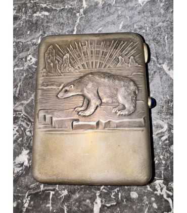 Портсигар "Медведь"