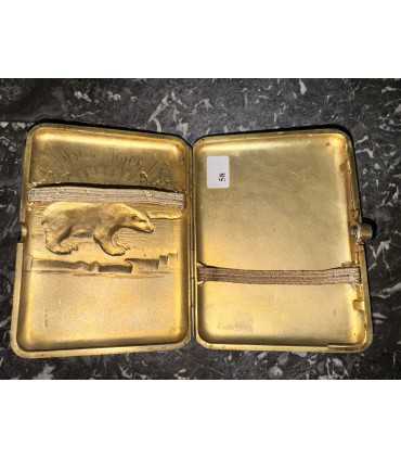 Портсигар "Медведь"