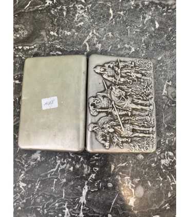 Портсигар "три богатыря"