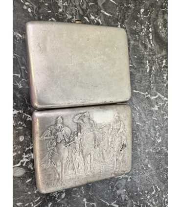 copy of Портсигар "три богатыря"