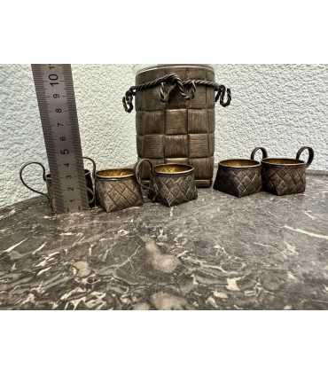 Лыко сосуд +5 кружек