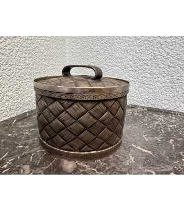 Бочонок с крышкой лыко