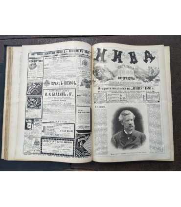Подшивка журнала "Нива" 1891 г.