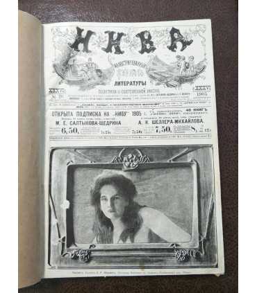 Иллюстрированный журнал "Нива", 1905 год