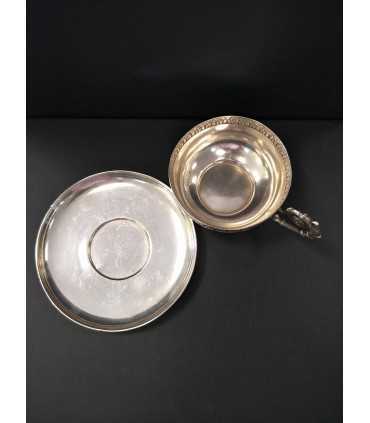 Кофейная пара Серебро