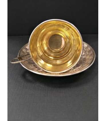 Кофейная пара Серебро