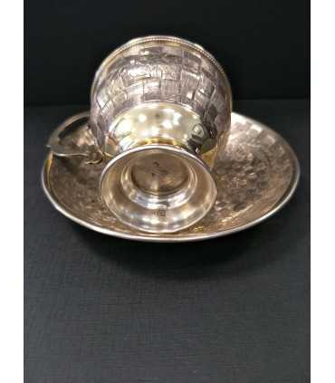 Кофейная пара Серебро