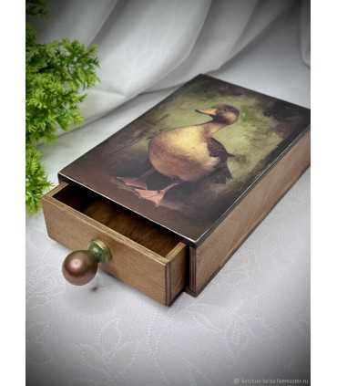 Пенал-шкатулка Уточка