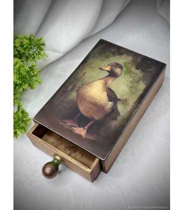 Пенал-шкатулка Уточка