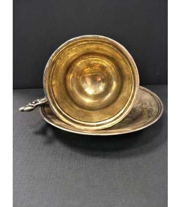 Кофейная пара Серебро