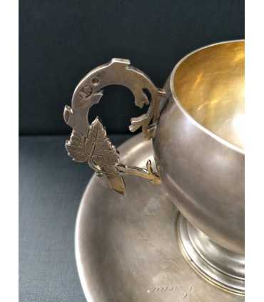 Кофейная пара Серебро