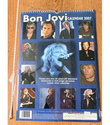 Календарь Bon Jovi