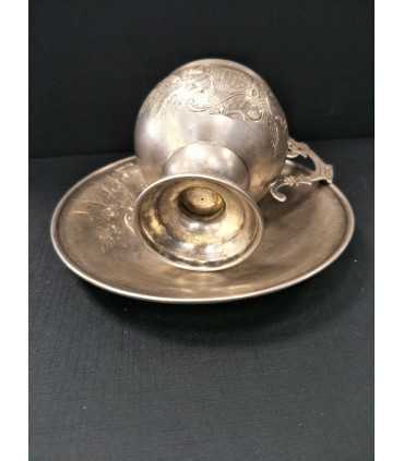 Кофейная пара Серебро