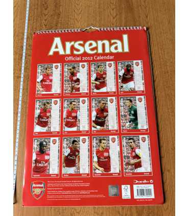 Календарь Arsenal