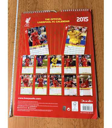 Календарь Liverpool