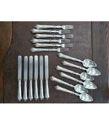 Набор десертный столового серебра на 6 персон