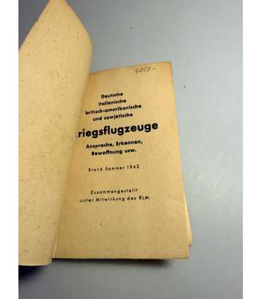 СК-199.военные самолеты 1942г. на немецком