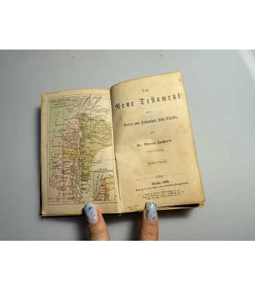 СК-201.Псалмы Давида 1884г. на немецком