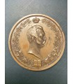 Медаль настольная Юбилейная к «50-летию создания Московской практической академии коммерческих наук»