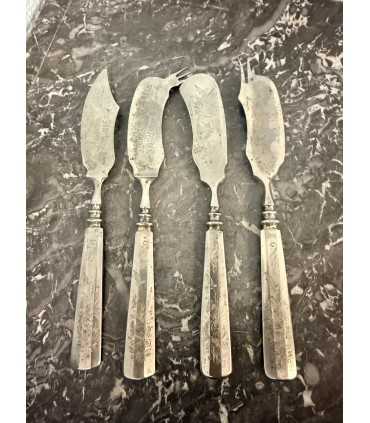 4 ножа Златоуст