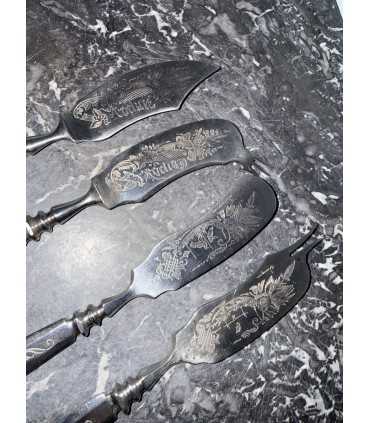 4 ножа Златоуст