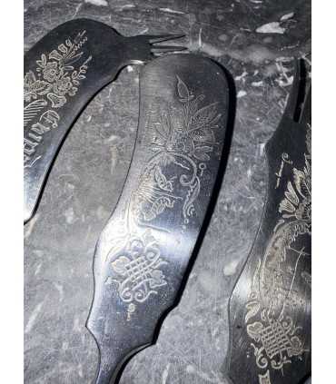 4 ножа Златоуст