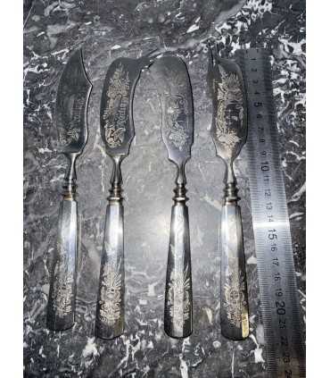 4 ножа Златоуст