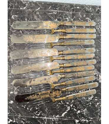 Набор (вилки 6шт и ножи 6шт)