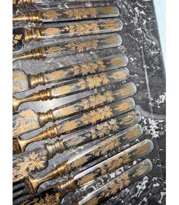 Набор (вилки 6шт и ножи 6шт)