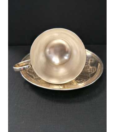 Кофейная пара Серебро