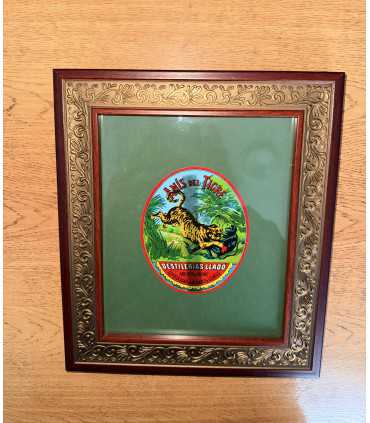 Этикетка "ANIS DEL TIGRE"