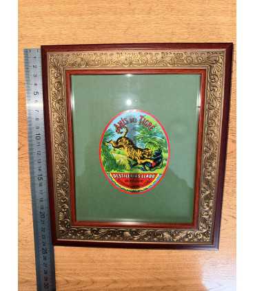 Этикетка "ANIS DEL TIGRE"