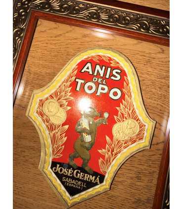 Этикетка "ANIS DEL TOPO"