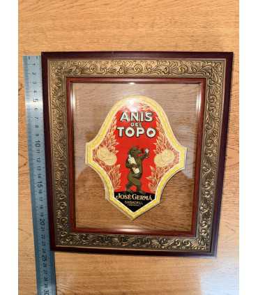 Этикетка "ANIS DEL TOPO"